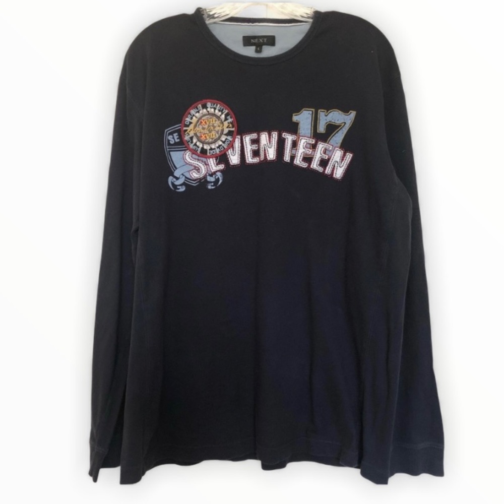 Next Long Sleeved Pullover Casual Shirt Large